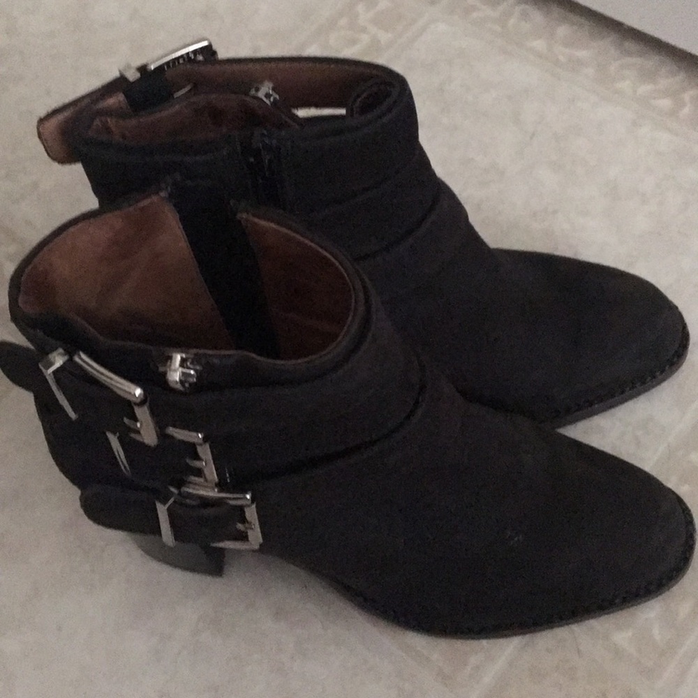 Jeffrey Campbell Black Ankle Booties